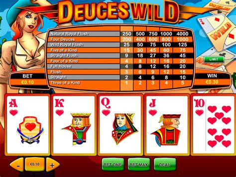 Deuces Wild by Playtech  Играть Онлайн Бесплатно ᐈ Карточные Игры